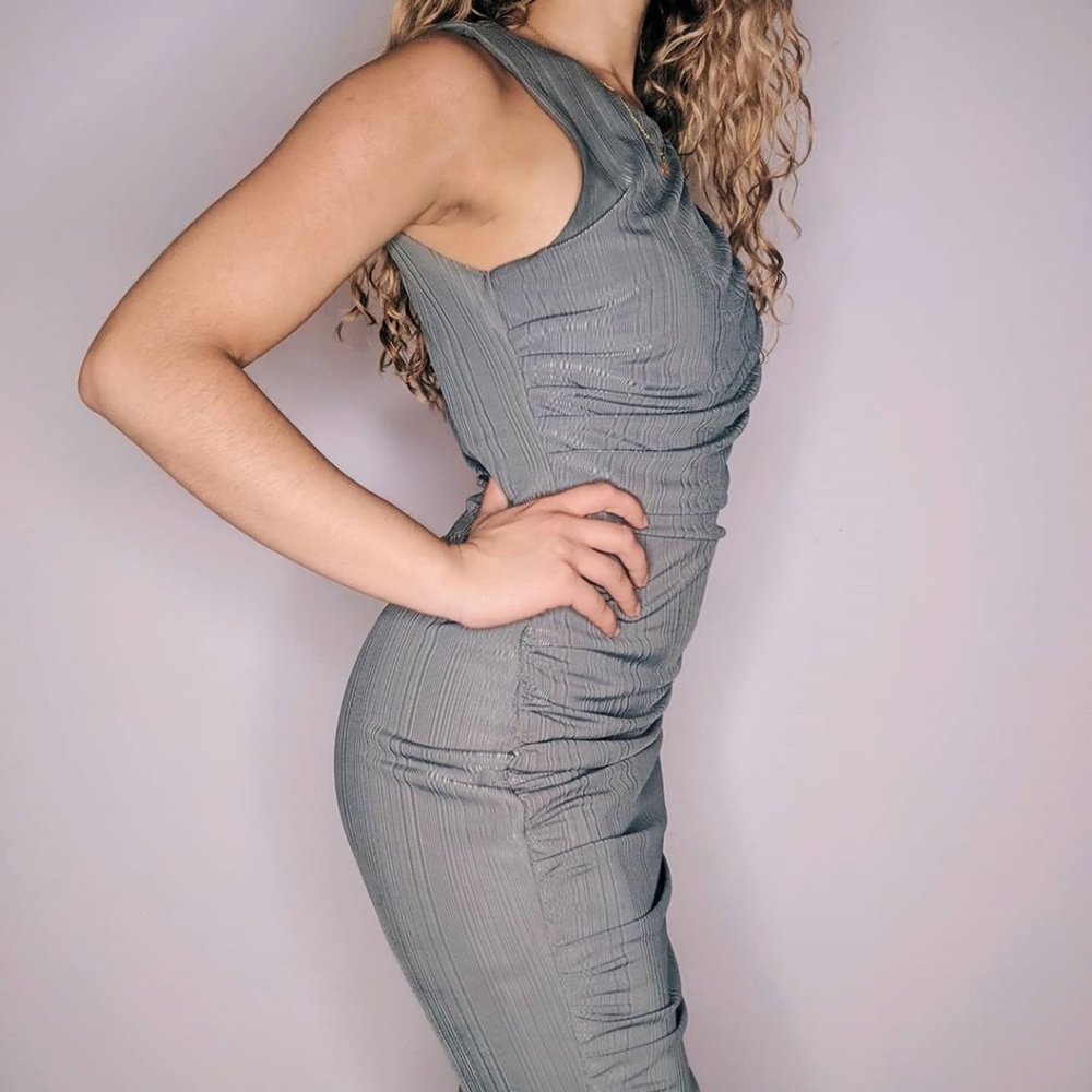 Olive Green Work Appropriate Dress